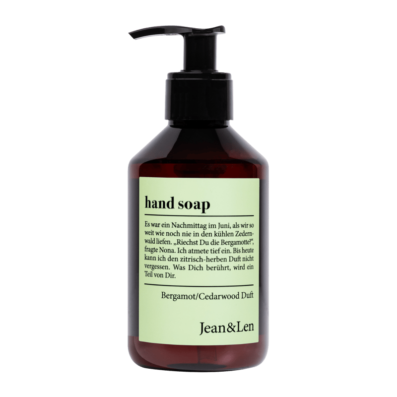 Jean&Len Hand Soap Bergamot/Cedarwood
