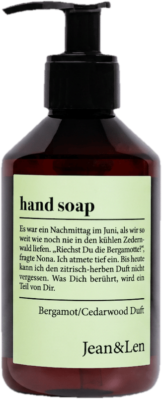 Jean&Len Hand Soap Bergamot/Cedarwood