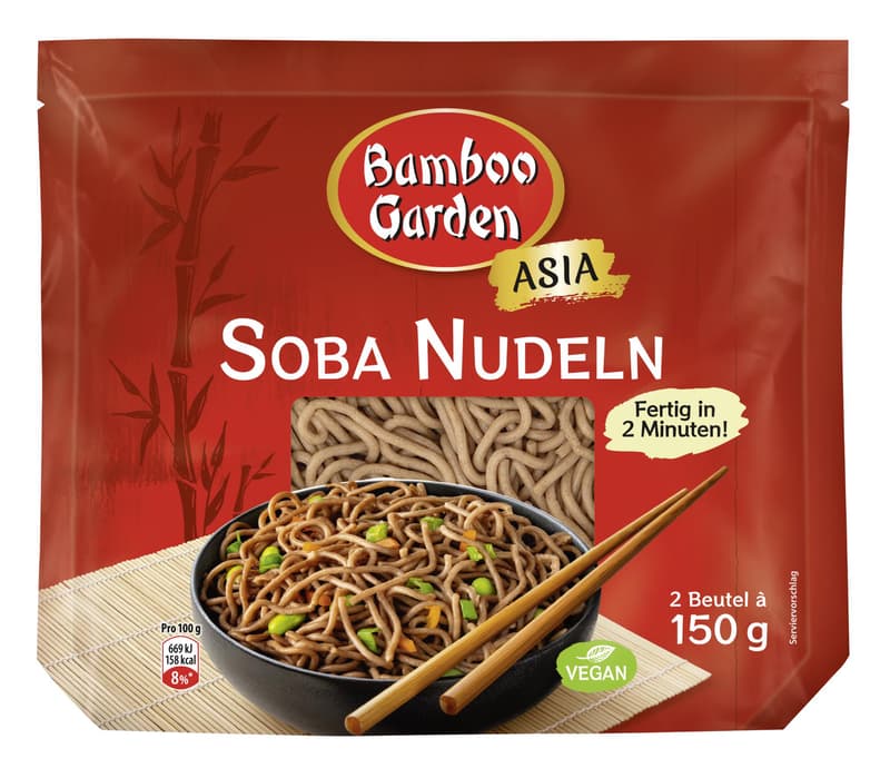 Bamboo Garden Soba Nudeln vorgekocht