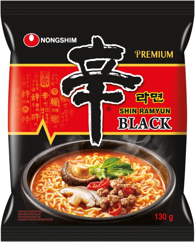 ‎Nongshim Instantnudeln, Shin Ramyun Black