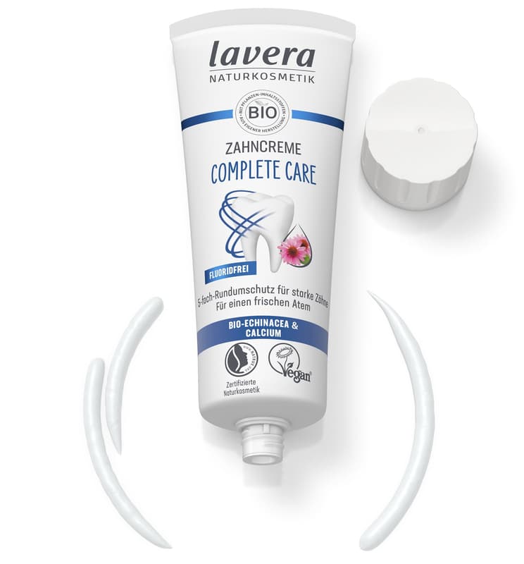  lavera Toothpaste Complete Care Fluoride Free