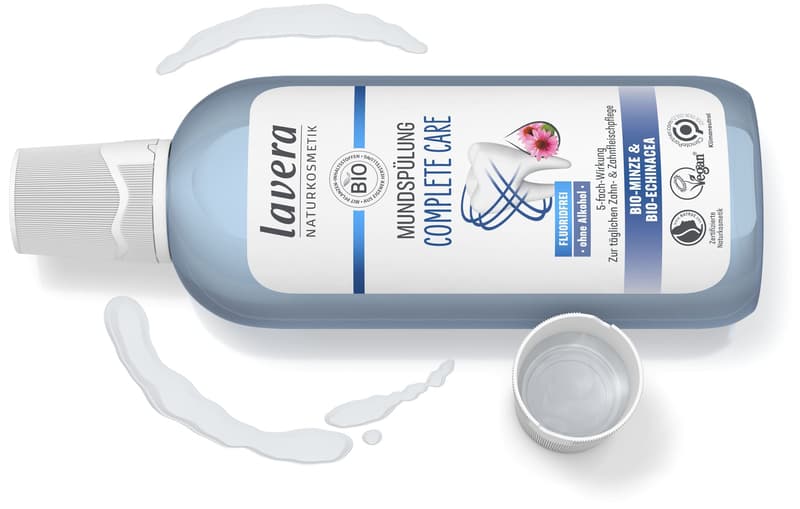 lavera Mouthwash Complete Care Fluoride Free