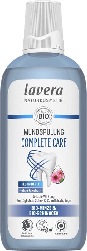lavera Mouthwash Complete Care Fluoride Free