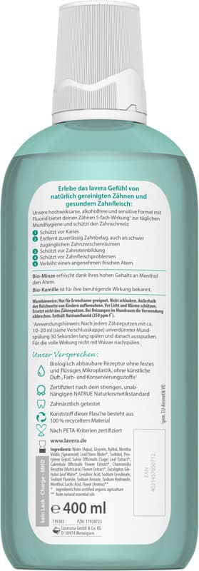 lavera Mouthwash Sensitive & Repair
