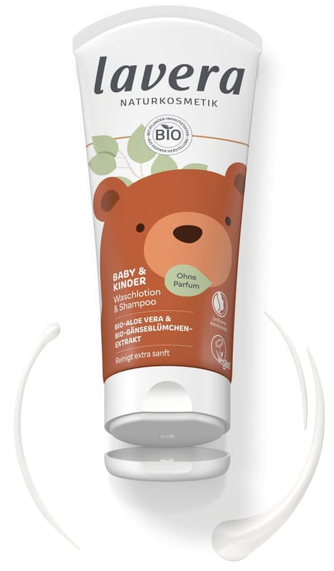 lavera Baby & Child Wash Lotion and Shampoo