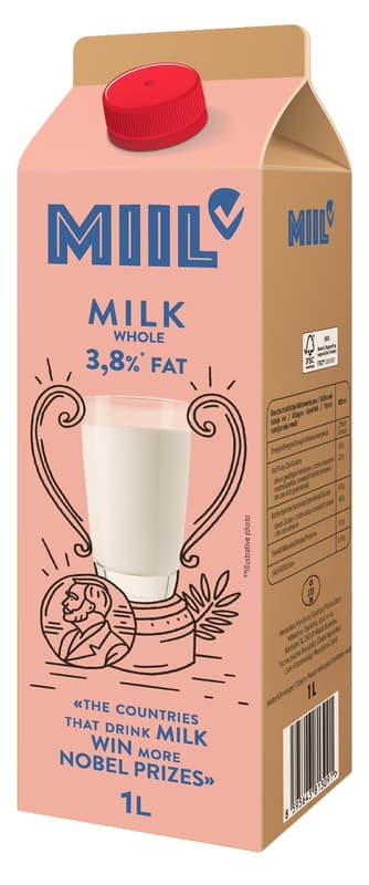 Miil Frische Landmilch 3,8% Vollmilch
