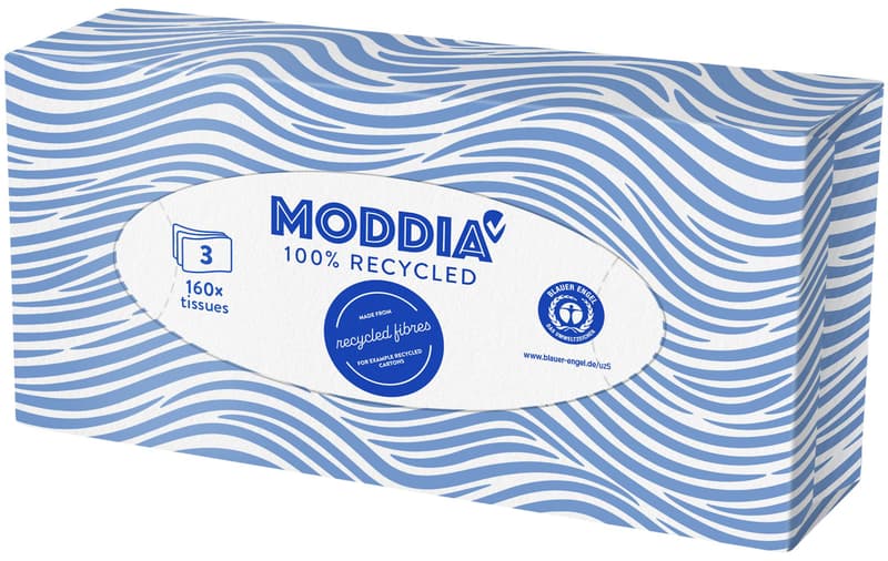 Moddia Kosmetiktücher 3-lagig 160 Blatt