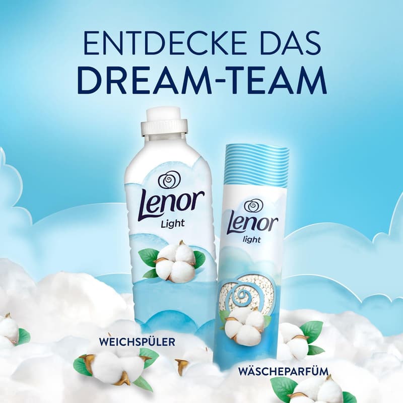 Lenor Fabric Softener, Fresh Cotton Blossom