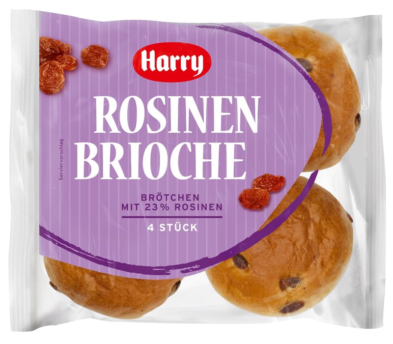 Harry Raisin Brioche Buns