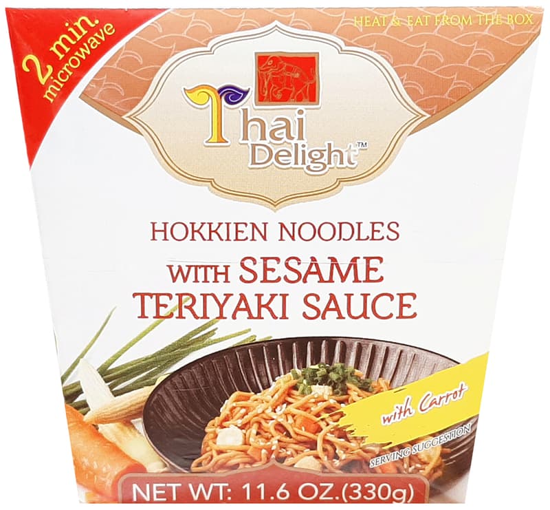 Thai Delight Sesame Teriyaki Sauce Hokkien Nudeln