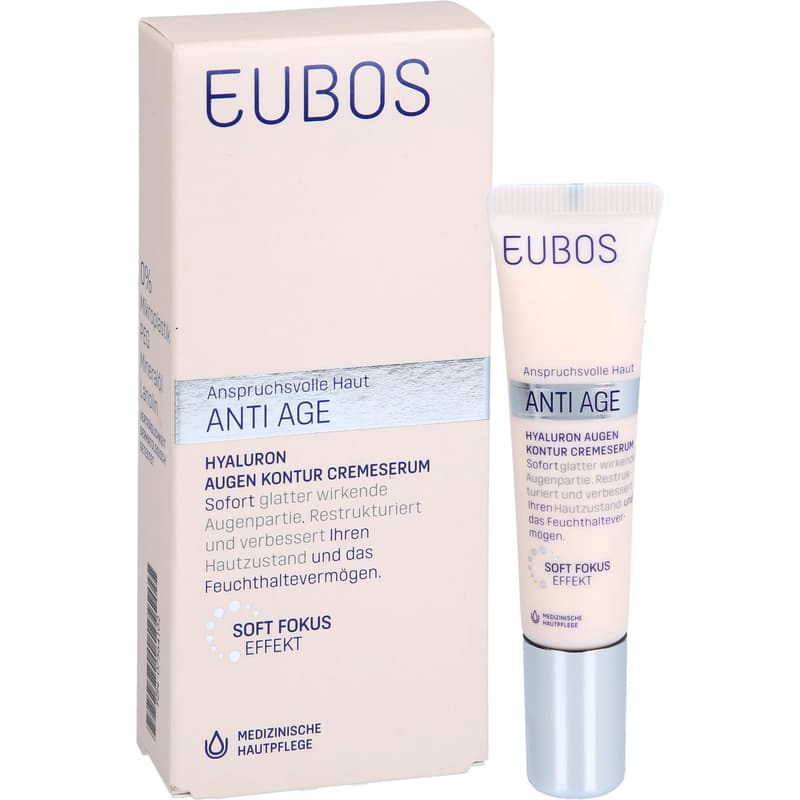 EUBOS SENSITIVE Hyaluron Augen Kontur CremeSerum