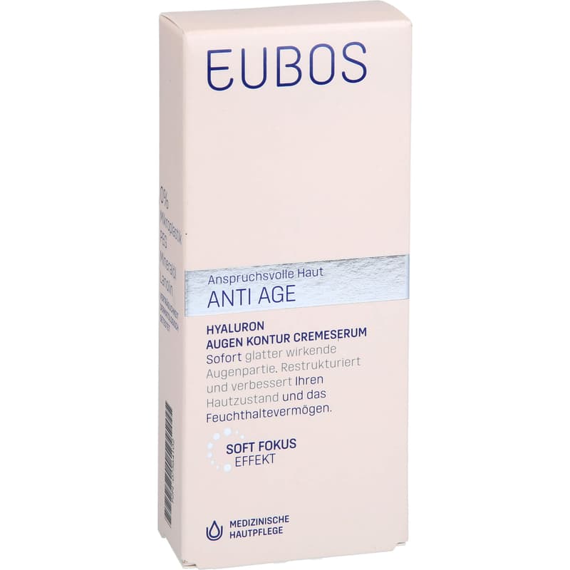 EUBOS SENSITIVE Hyaluron Augen Kontur CremeSerum