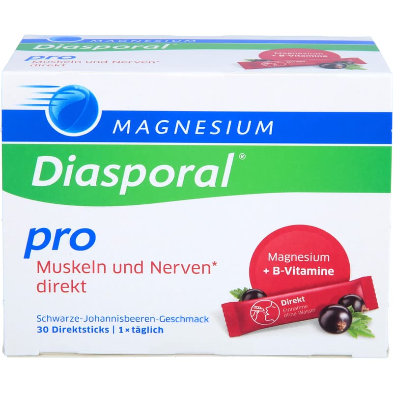 MAGNESIUM DIASPORAL pro+B-Vit.Musk.+Nerven direkt