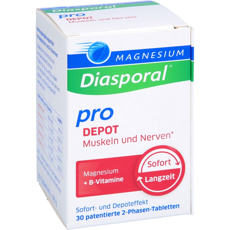 MAGNESIUM DIASPORAL pro+B-Vit.DEPOT Musk.+Nerv.Tab