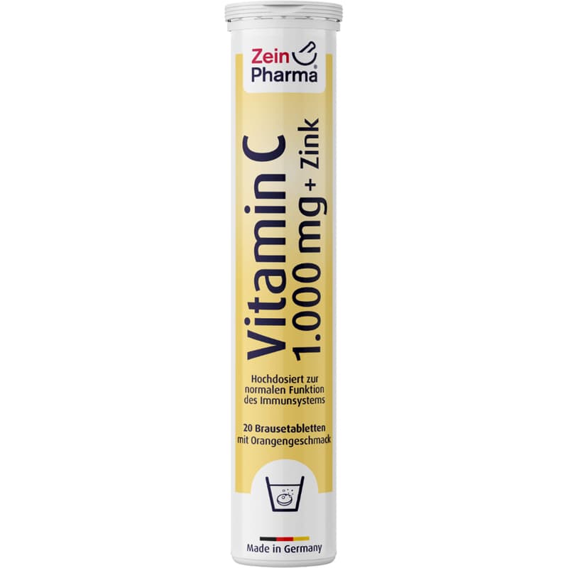 VITAMIN C 1000 mg+Zink Brausetabletten