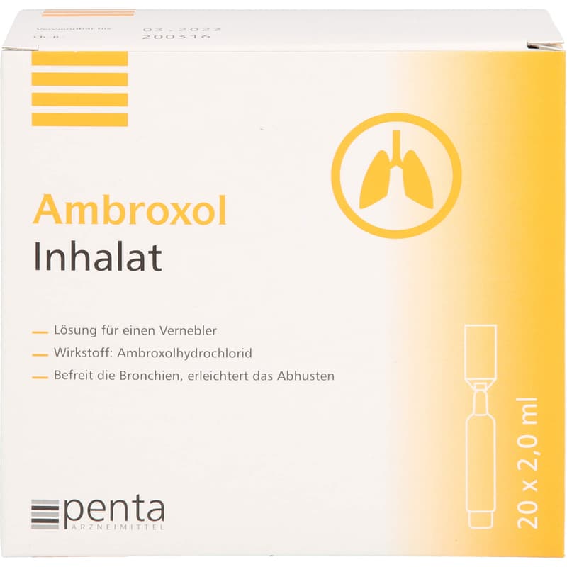 AMBROXOL Inhalat Lösung für einen Vernebler