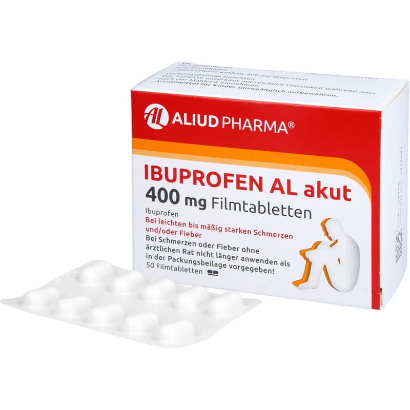 IBUPROFEN AL acute 400 mg film-coated tablets