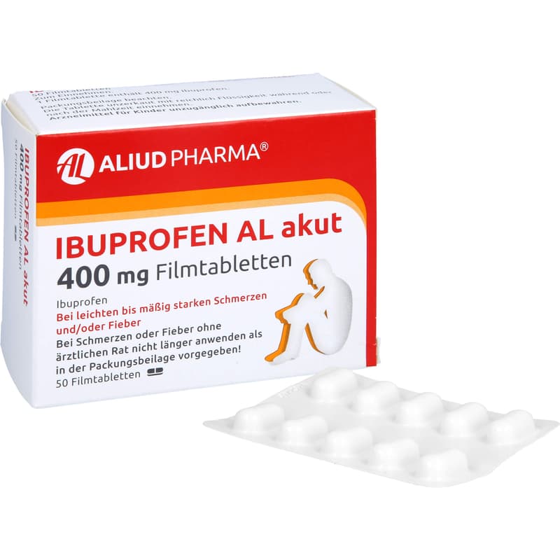 IBUPROFEN AL acute 400 mg film-coated tablets