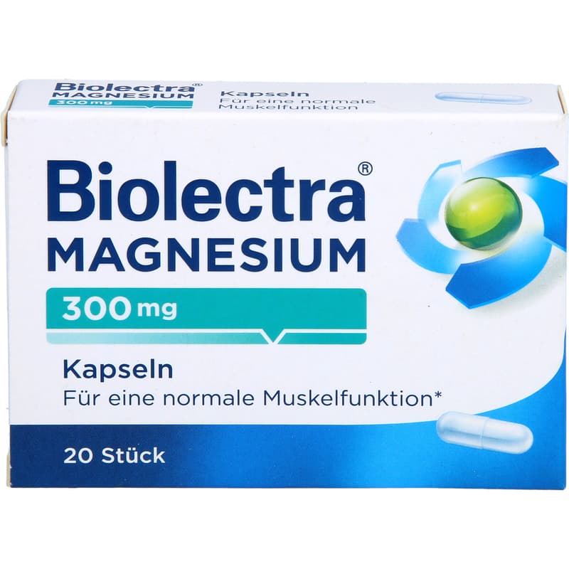 BIOLECTRA Magnesium 300 mg Kapseln