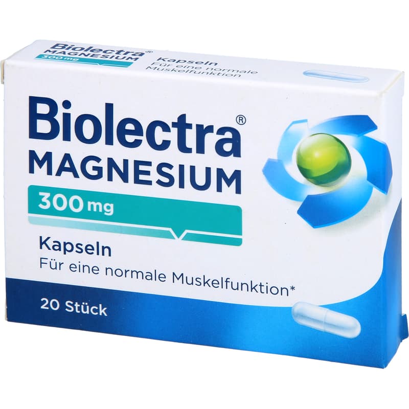 BIOLECTRA Magnesium 300 mg Kapseln