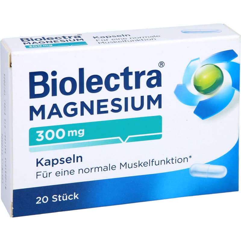 BIOLECTRA Magnesium 300 mg Kapseln