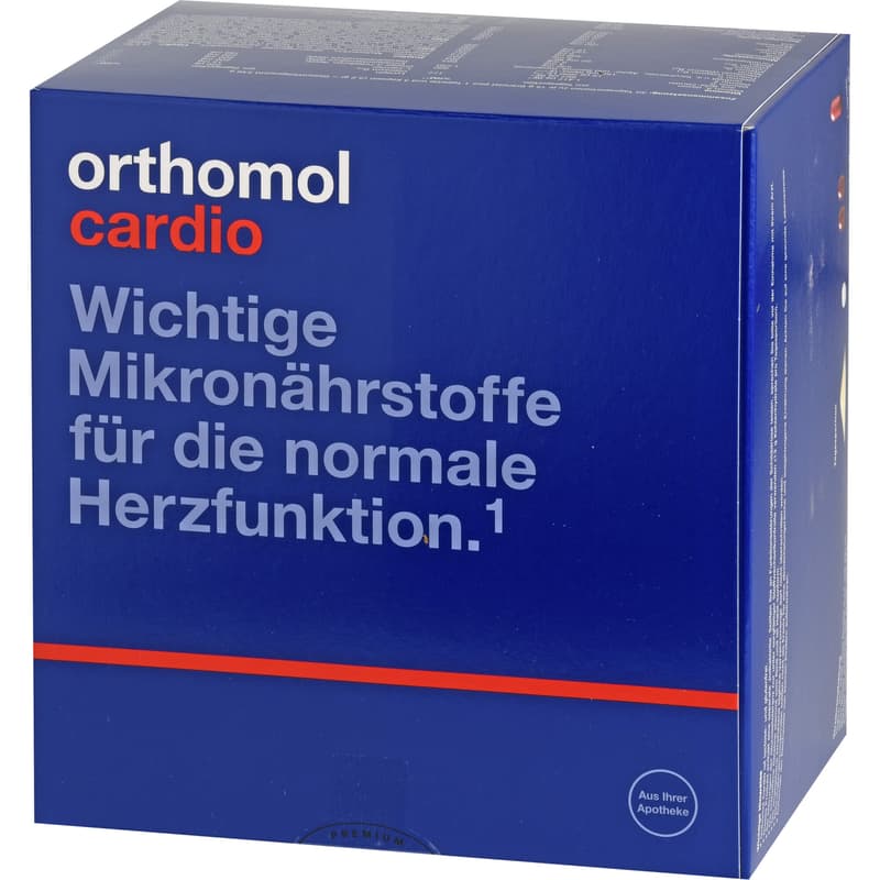 ORTHOMOL Cardio Granulat/Kaps./Tabl.Kombipack.