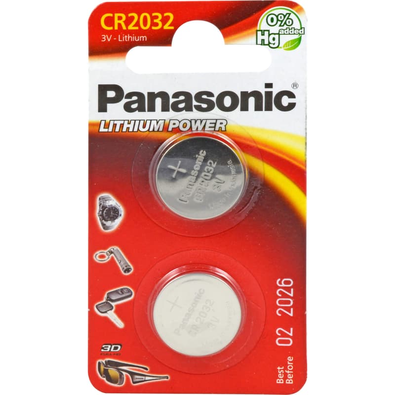 BATTERIES Lithium cell 3V CR2032