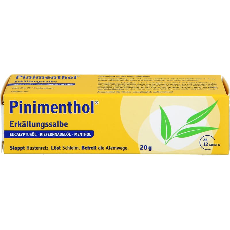 PINIMENTHOL Erkältungssalbe Eucal./Kiefern./Menth.