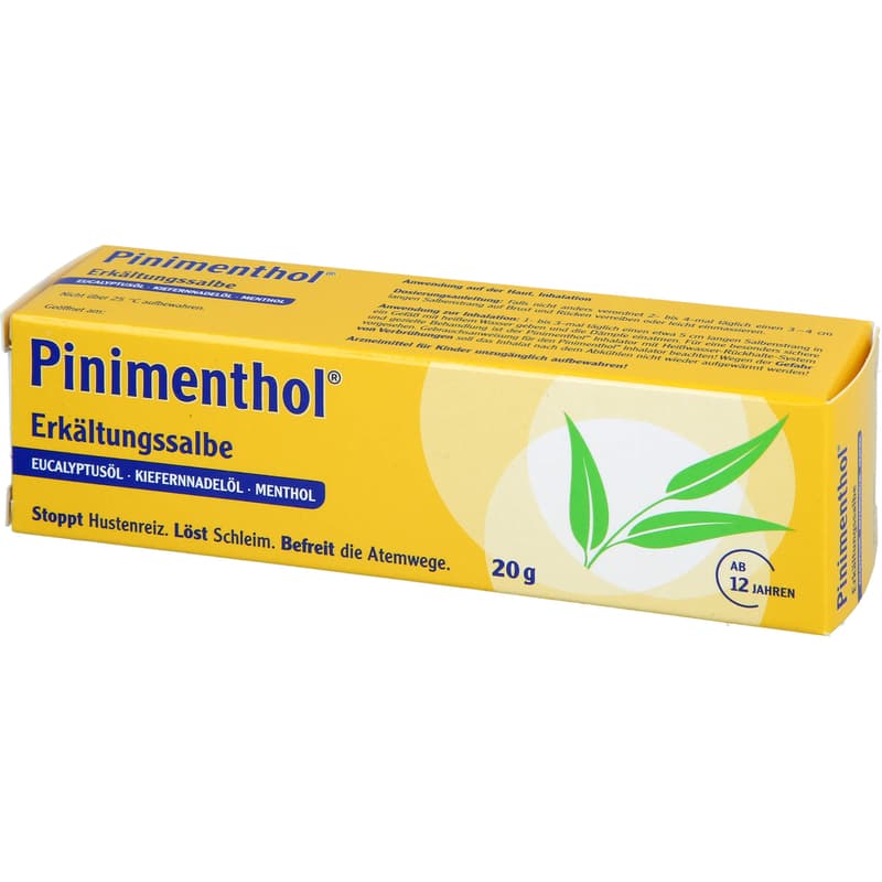 PINIMENTHOL Erkältungssalbe Eucal./Kiefern./Menth.