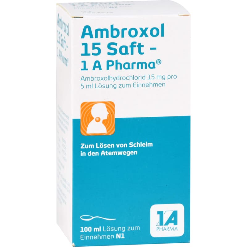 AMBROXOL 15 Saft-1A Pharma