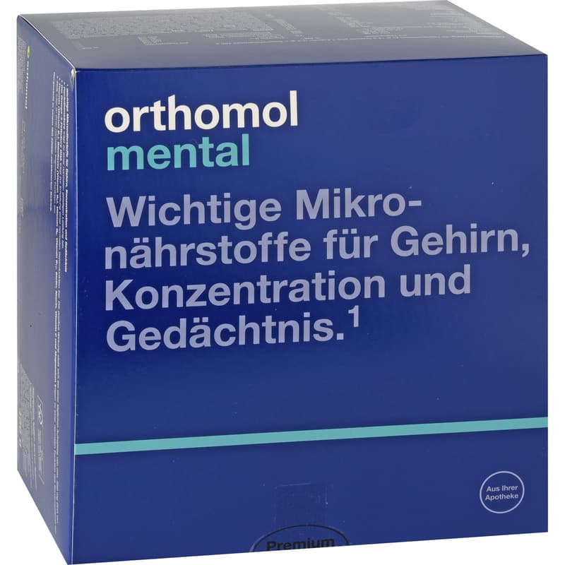 ORTHOMOL mental granules/capsules 30 day combi pack.