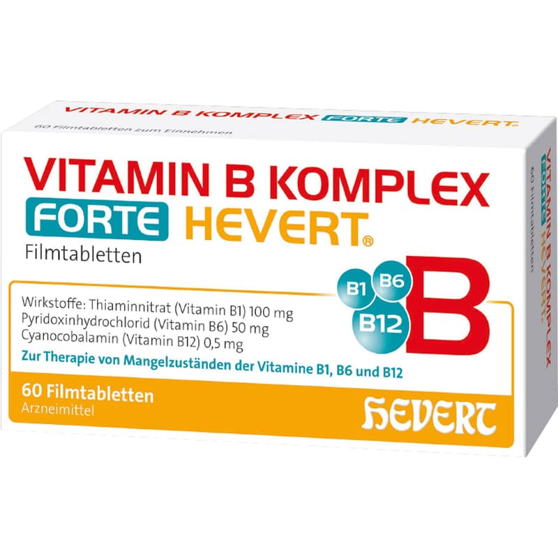 VITAMIN B KOMPLEX forte Hevert Tabletten