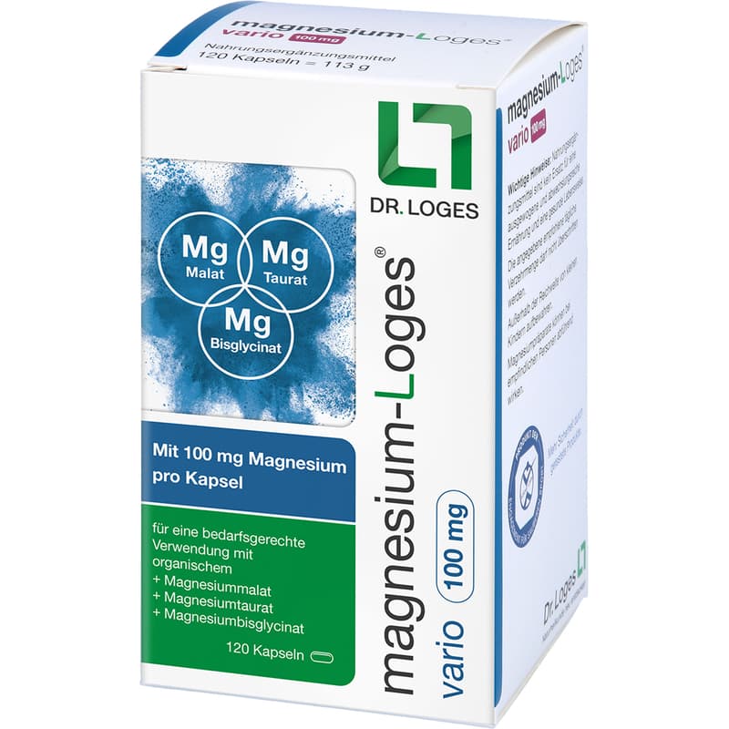 MAGNESIUM-LOGES vario 100 mg Kapseln