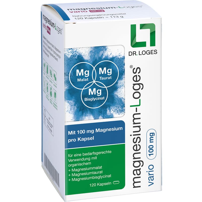 MAGNESIUM-LOGES vario 100 mg Kapseln
