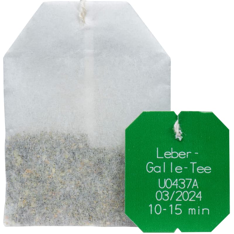 LIVER BILITY Tea Herbal Tea No. 18a Salus Filter Bottle
