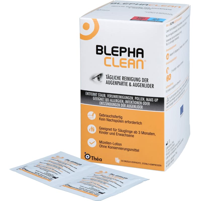 BLEPHACLEAN Kompressen sterile