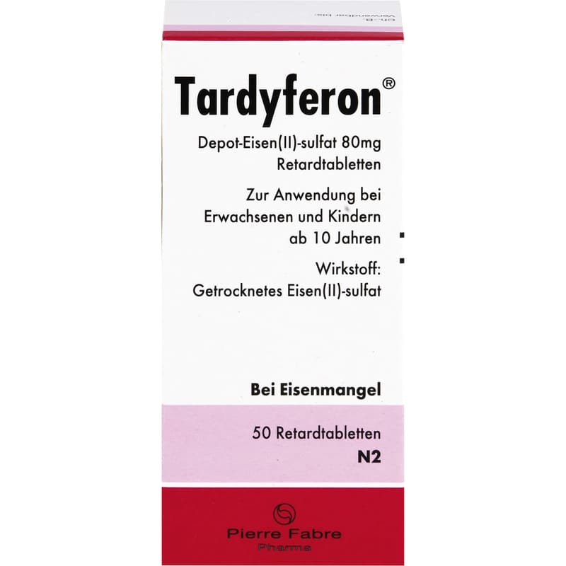 TARDYFERON Depot-Eisen(II)-sulfat 80 mg Retardtab.