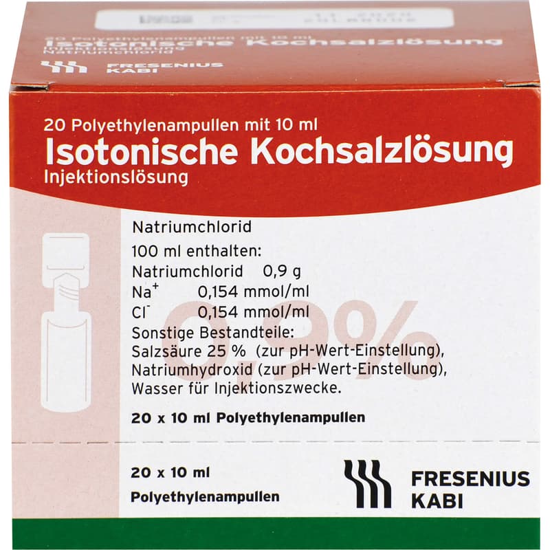 SALINE SOLUTION 0.9% Pl.Fresenius Injection Solution