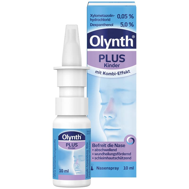 OLYNTH Plus 0.05%/5% for children nasal spray OK