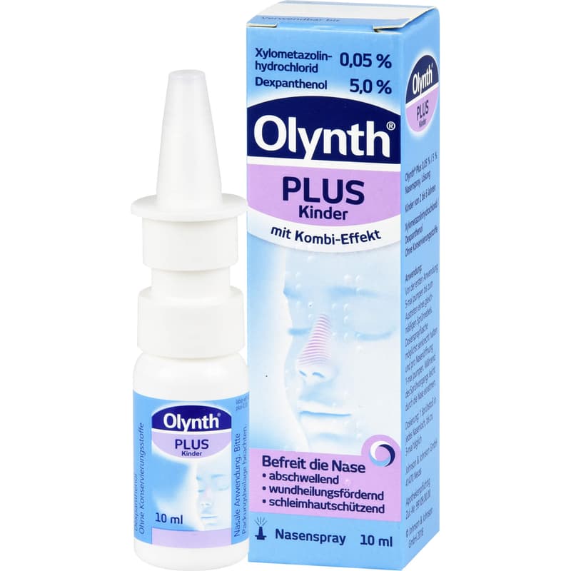 OLYNTH Plus 0.05%/5% for children nasal spray OK