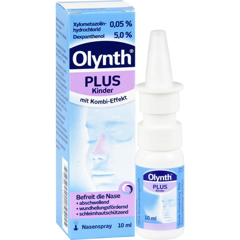 OLYNTH Plus 0.05%/5% for children nasal spray OK