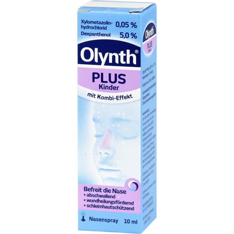 OLYNTH Plus 0.05%/5% for children nasal spray OK