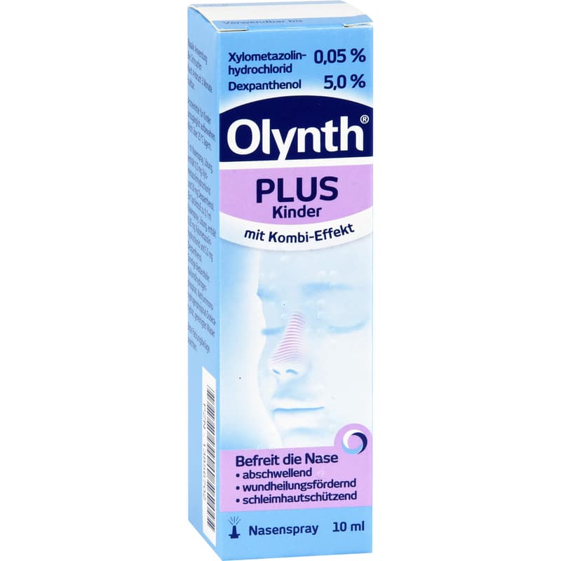OLYNTH Plus 0.05%/5% for children nasal spray OK