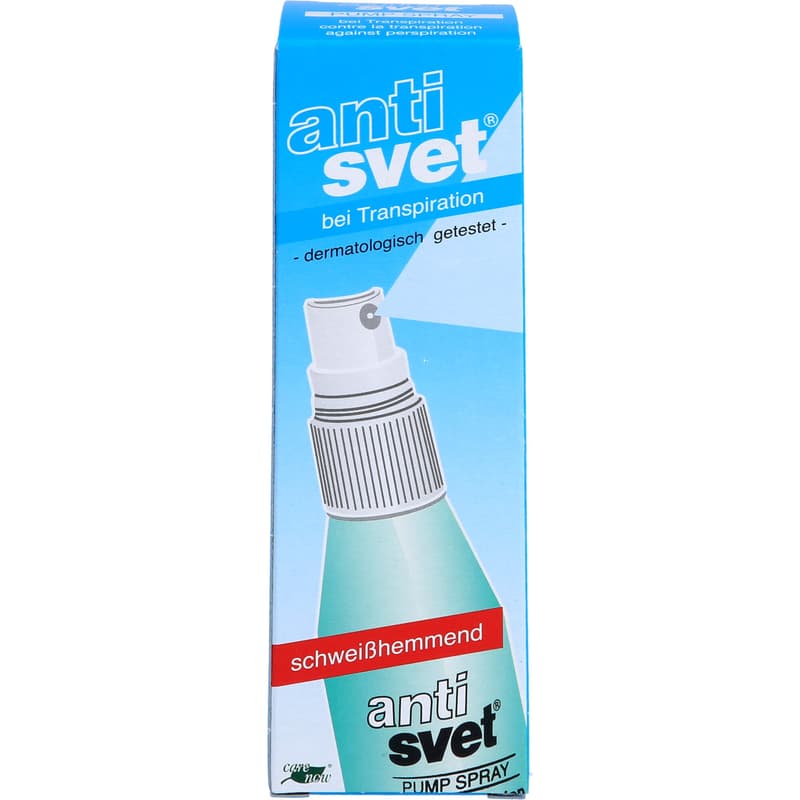 ANTISVET for perspiration pump spray