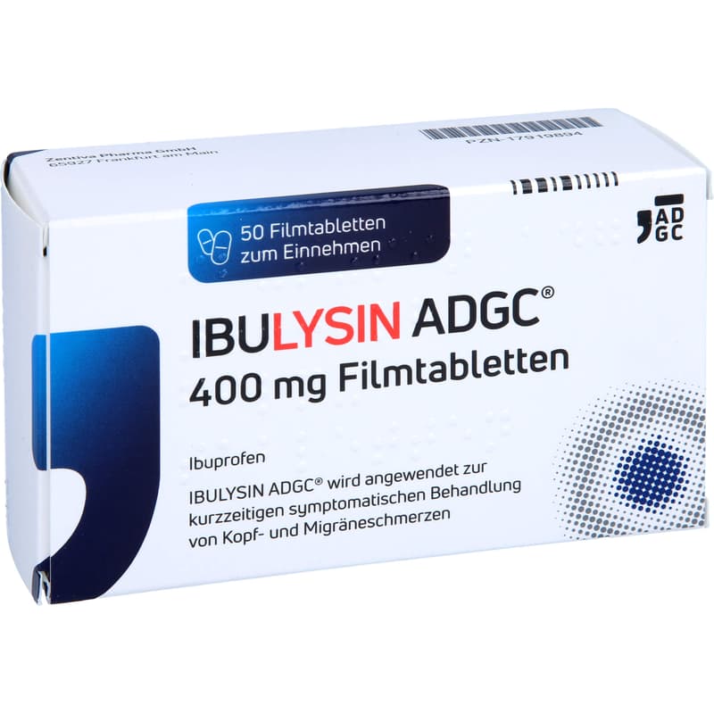 IBULYSIN ADGC 400 mg film-coated tablets