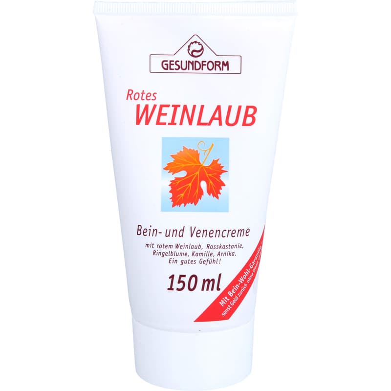 GESUNDFORM rotes Weinlaub Creme