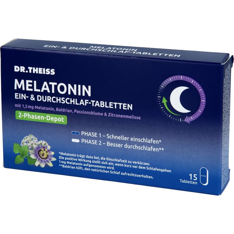 DR.THEISS Melatonin Ein- & Durchschlaf-Tabletten