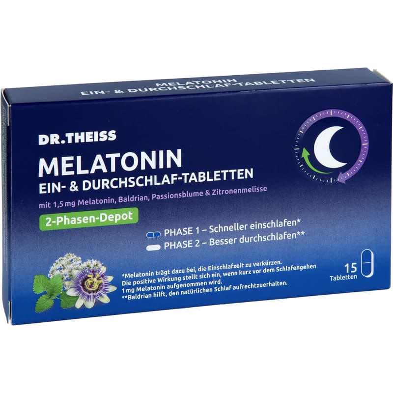 DR.THEISS Melatonin Ein- & Durchschlaf-Tabletten