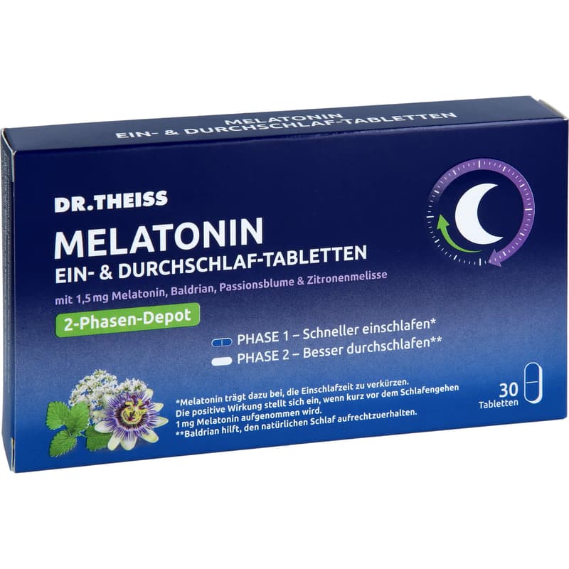 DR.THEISS Melatonin Ein- & Durchschlaf-Tabletten