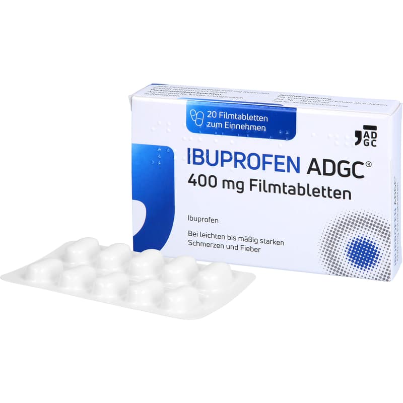 IBUPROFEN ADGC 400 mg film-coated tablets